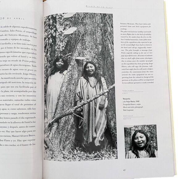 Journal Of Expedition Raul Anguiano Lacandon Jungle Bilingual Hardcover - Picture 9 of 15